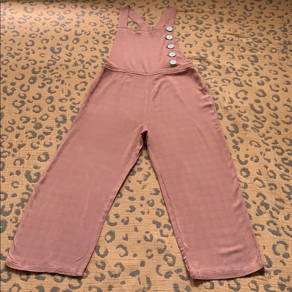 Universal Thread Wide Leg Jumpsuit in Rust